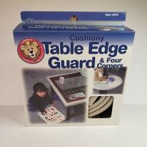 PRINCE LIONHEART CUSHIONY TABLE EDGE GUARD 12&#39; + 4 CORNERS Brown New - £11.95 GBP