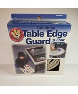 PRINCE LIONHEART CUSHIONY TABLE EDGE GUARD 12&#39; + 4 CORNERS Brown New - £11.83 GBP