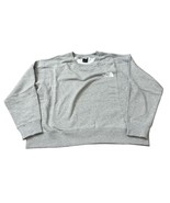 North Face HD crop pullover Sweatshirt Gray Heather Women Size XL New NWT - $34.65