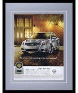 2010 Nissan Altima Framed 11x14 ORIGINAL Vintage Advertisement - £27.25 GBP