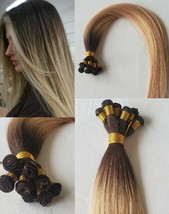 18", 20″, 22" Rooted Hand-Tied Weft, 100 grams, Human Hair Extensions #T2/18 - $212.84+