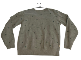 Vans Sweatshirt Mens Medium Crewneck Pullover Fly Motif AOP All Over Print - $33.25