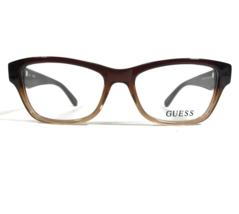 Guess Eyeglasses Frames GU2423 BRN Brown Fade Cat Eye Snakeskin 49-15-135 - £22.88 GBP