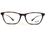 Ray-Ban Eyeglasses Frames RB7053F 5365 Tortoise Silver Asan.54-17-140 - $84.04