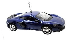 Christmas Ornament for McLaren 650S Blue Large - $35.24