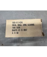 1967 Vietnam War US Army Small Arms Cleaning Swabs Collectible Box New M... - $33.34