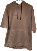 Nike Short Sleeve Hoodie Sweatshirt Trainer Vintage Spellout Blue Tag Sz... - $19.40