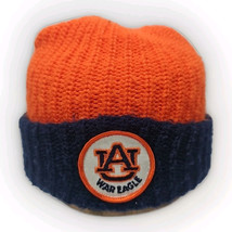 Vtg Auburn University War Eagle Hat Beanie Ski Cap Made In USA  - $15.84
