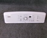8563701 KENMORE DRYER CONTROL PANEL WITH USER INTERFACE BOARD 8564396 - $50.00
