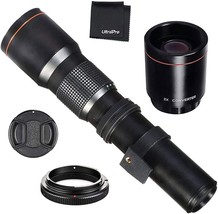 Hi-Resolution 500Mm/1000Mm Manual Telephoto Reflex Lens For Canon, 90D Cameras - £122.66 GBP