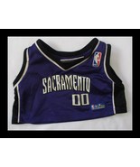 Build A Bear Workshop Purple NBA Sacramento Jersey Top Shirt - €7,72 EUR