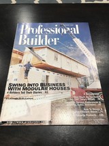 Professional Builders August 1997 Magazine-RARE VINTAGE COLLECTIBLE-SHIP... - $93.82