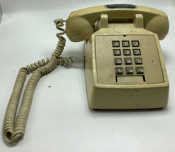 Vtg. GTE Corded Desk Push Button Phone (1990) *Tested/Works* - $12.99