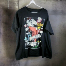 Street Fighter Men’s 3XL Anime Black Graphic T Shirt Tee - £5.86 GBP