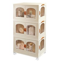 Closet Organizers And Storage, 57 Gal Stackable Closet Storage Bins, 3 P... - $152.99