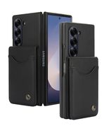 Generic For Samsung Galaxy Z Fold 7 (Color:BLACK) Wallet Case Leather Sh... - $85.77