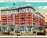 King Edward Hotel Toronto Ontario Canada Unp Wb Cartolina G9 - $7.12
