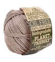 Hemp Cord Gardening Ball Macrame Crochet Gift Wrapping Arts &amp; Crafts Supply - £11.18 GBP