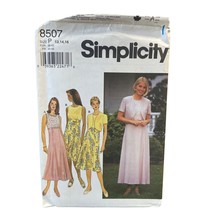 Simplicity Sewing Pattern 8507 Dress Jacket Bolero Misses Size 12-16 Summer - $8.99