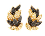 Diamond Women&#39;s Earrings 18kt Yellow Gold 295997 - $1,499.00