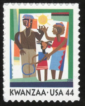 KWANZA Family - 2009 - 44c denomination - Scott #4434 - £0.84 GBP