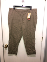 NWT Woolrich Sunday Chino Pants Womens SZ 14 Mid Rise Inseam 27&quot; Waist 38&quot; - £12.43 GBP