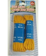 NEW Boot Shoe Strings Laces 54&quot; 72&quot; Work Hiking 8 9 10 pairs of holes Br... - £5.20 GBP