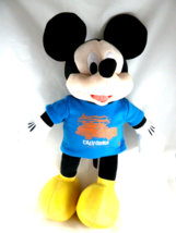 Build A Bear Mickey Mouse DISNEY BAB in CALIFORNIA shirt 21&quot; tall total - £17.88 GBP