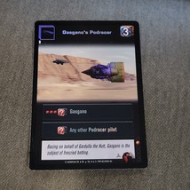 Swccg Star Wars Young Jedi Ccg Gasgano&#39;s Podracer Foil Decipher - £0.79 GBP