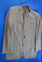 2 Button Designer Calvin Klein Light Gray Suit Jacket Coat 44L / 44 Long - £31.84 GBP