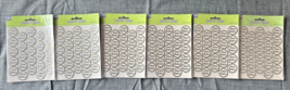 Amscan New Baby Metallic Sticker Sheets Lot of 6 SKU - £29.56 GBP