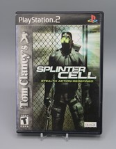 Tom Clancy Splinter Cell Stealth Action Redefined(PlayStation 2, 2003)Te... - $10.88