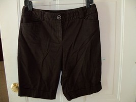 White House Black Market Black Bermuda Shorts Size 4 Women&#39;s - £16.07 GBP