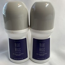 Avon Night Magic Roll-on Anti-Perspirant Deodorant Bonus Size 2.6 oz Lot of 2 - £4.67 GBP