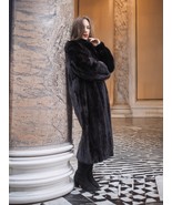 Midnight Sonata — Black Mink Elegance in Motion M Fast Shipping - $789.00