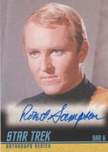 Robert sampson star trek hand signed autograph card 163129 p thumb200