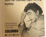 Columbo Vintage Tv Guide Print Ad Peter Falk Tpa25 - $5.93