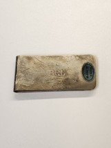 Vintage Silver Money Clip Engraved BRC - £6.35 GBP