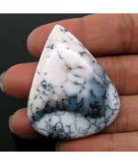 Designer 69.5Ct 100% Natural  Dendrite Opal Pear Cabochon Gemstone - $22.56