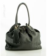 MICHAEL KORS TASSEL PEBBLED LEATHER SHOULDER BAG PURSE! - $117.81
