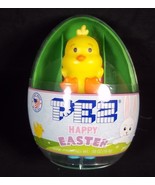 Happy Easter Mini PEZ Dispenser yellow CHICK vanilla pez NEW - $6.95
