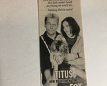 Titus TV Guide Print Ad Christopher Titus TPA6 - £4.72 GBP
