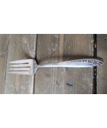 Vintage STARLIGHT by Wm Rogers 8.75&quot; Cold Meat Fork  - £9.45 GBP