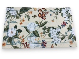 1 Crown Crafts Williamsburg Garden Images King Pillow Sham USA Made Pale Yellow - £27.20 GBP