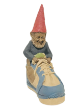 Tom Clark Gnome dwarf elf Figurine sculpture SIGNED Pheidippides shoe sneaker - £30.97 GBP