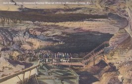 Salt Petre Vats Operated During War 1812 Mammoth Cave Kentucky KY Postcard D12 - £2.39 GBP