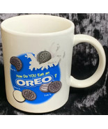 Oreo Cookies Coffee Cup Mugs Nabisco “How Do You Eat An Oreo?” Harvest - £6.76 GBP