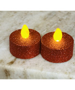 Battery Powered Flameless LED Tea Light Candles -2 Pc - $12.06 CAD