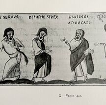 Phormio Of Terence Vatican Miniatures Print 1894 Victorian Verse 441 DWFF12 - $14.01 CAD