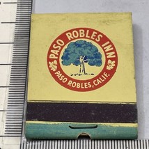 Rare Matchbook  Paso Robles Inn  Paso Robles, California  gmg  Unstruck  foxing - £22.20 GBP